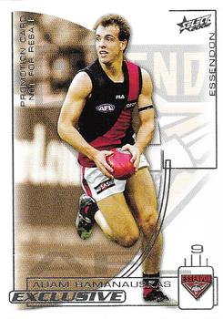 2002 Select AFL Exclusive - Promos #28 Adam Ramanauskas Front